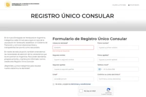 registro consular venezolanos
