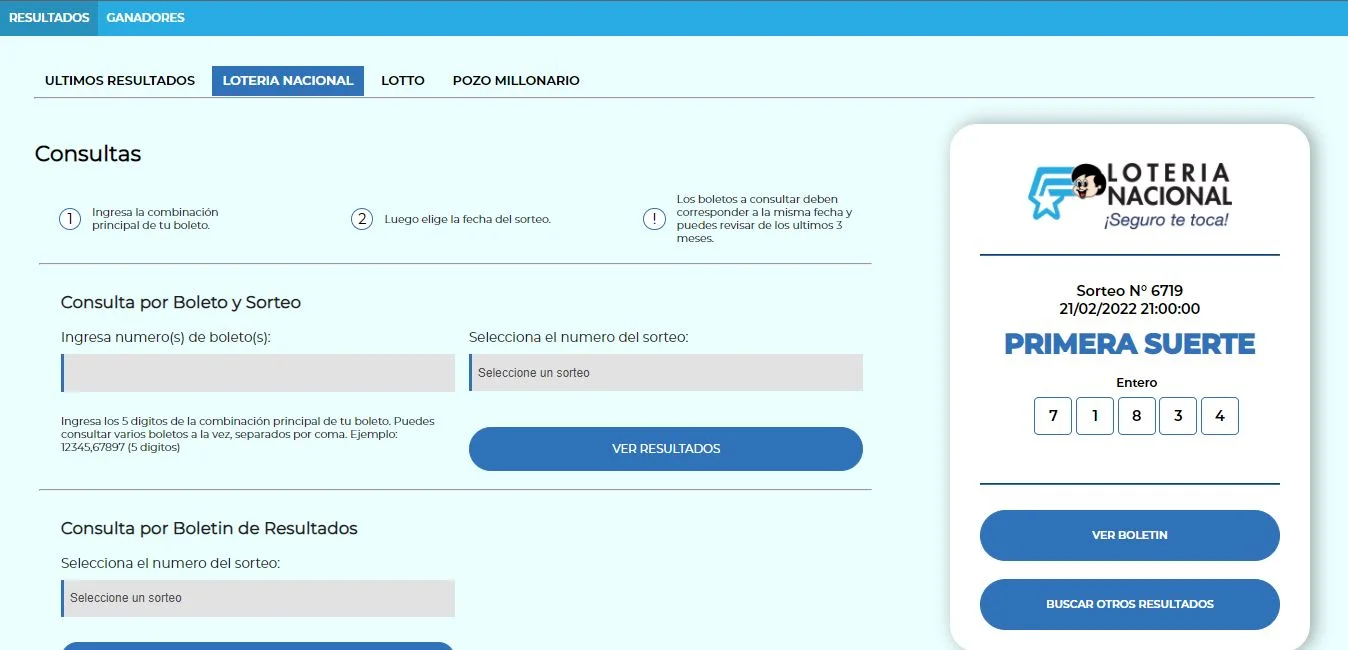 resultados loteria