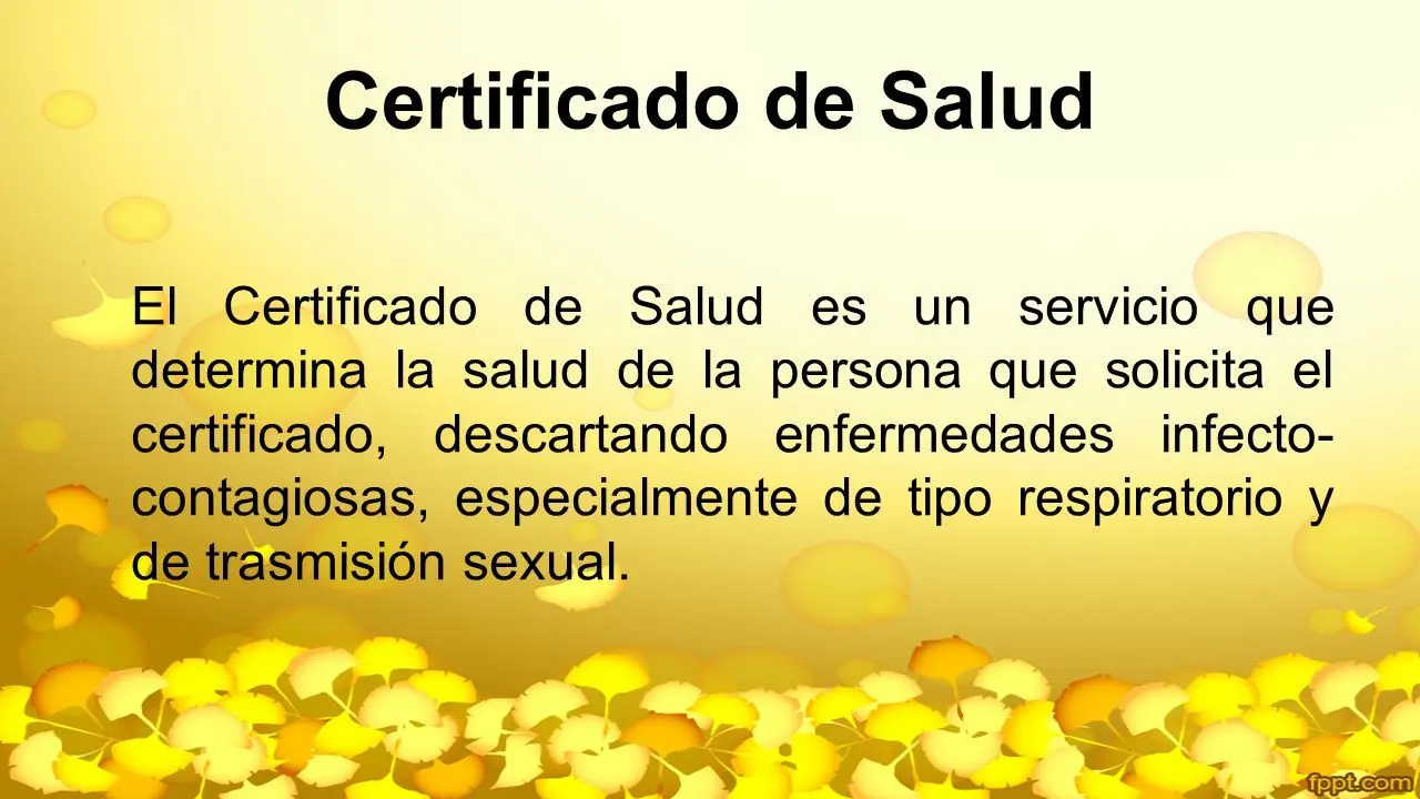 certificado salud venezuela