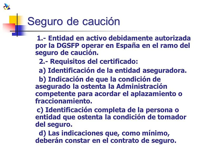 seguro caucion