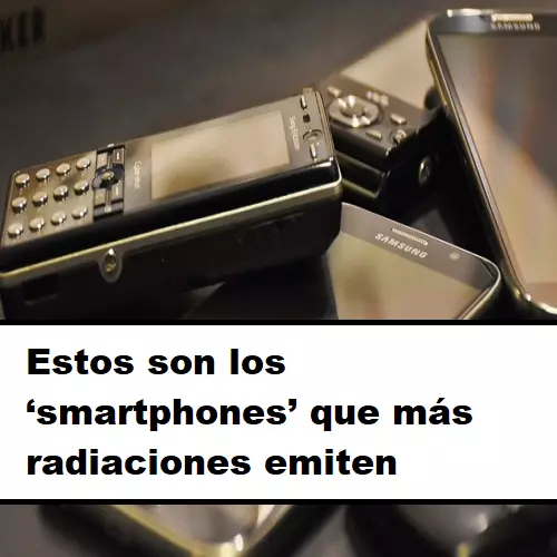 smartphones con mas radiacion
