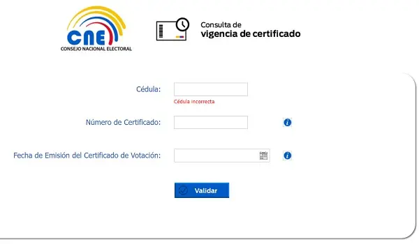 solicitar certificado internet