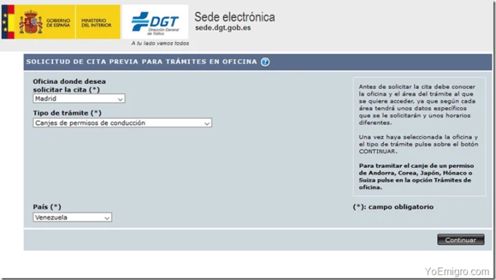 certificado puntos dgt