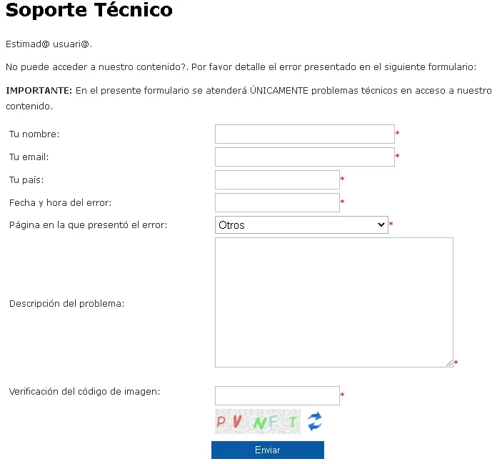 soporte