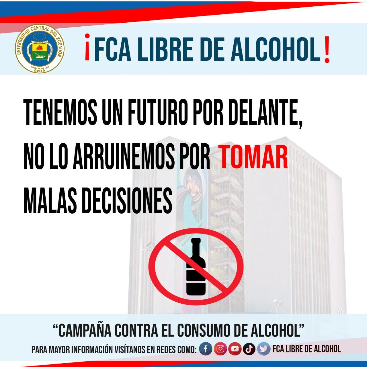 uce libre de alcohol