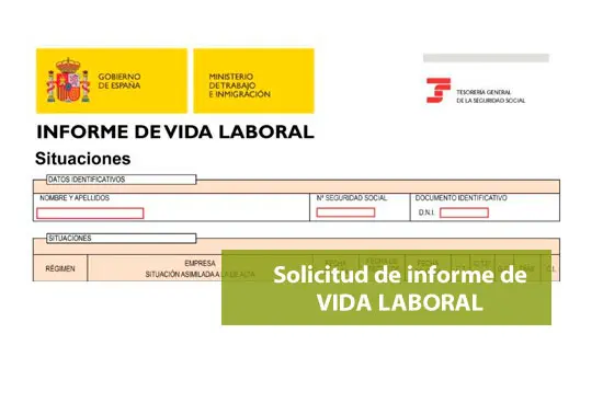 certificado vida laboral