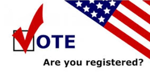 Registro para votar en USA.