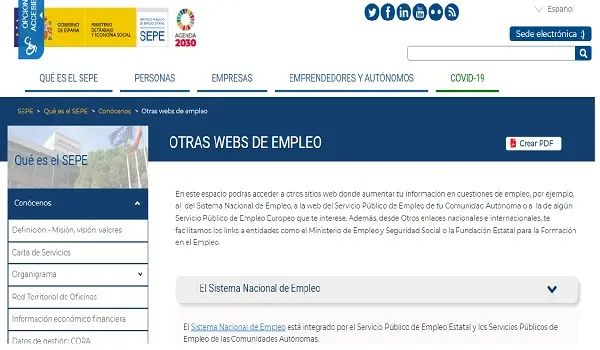 webs de empleo